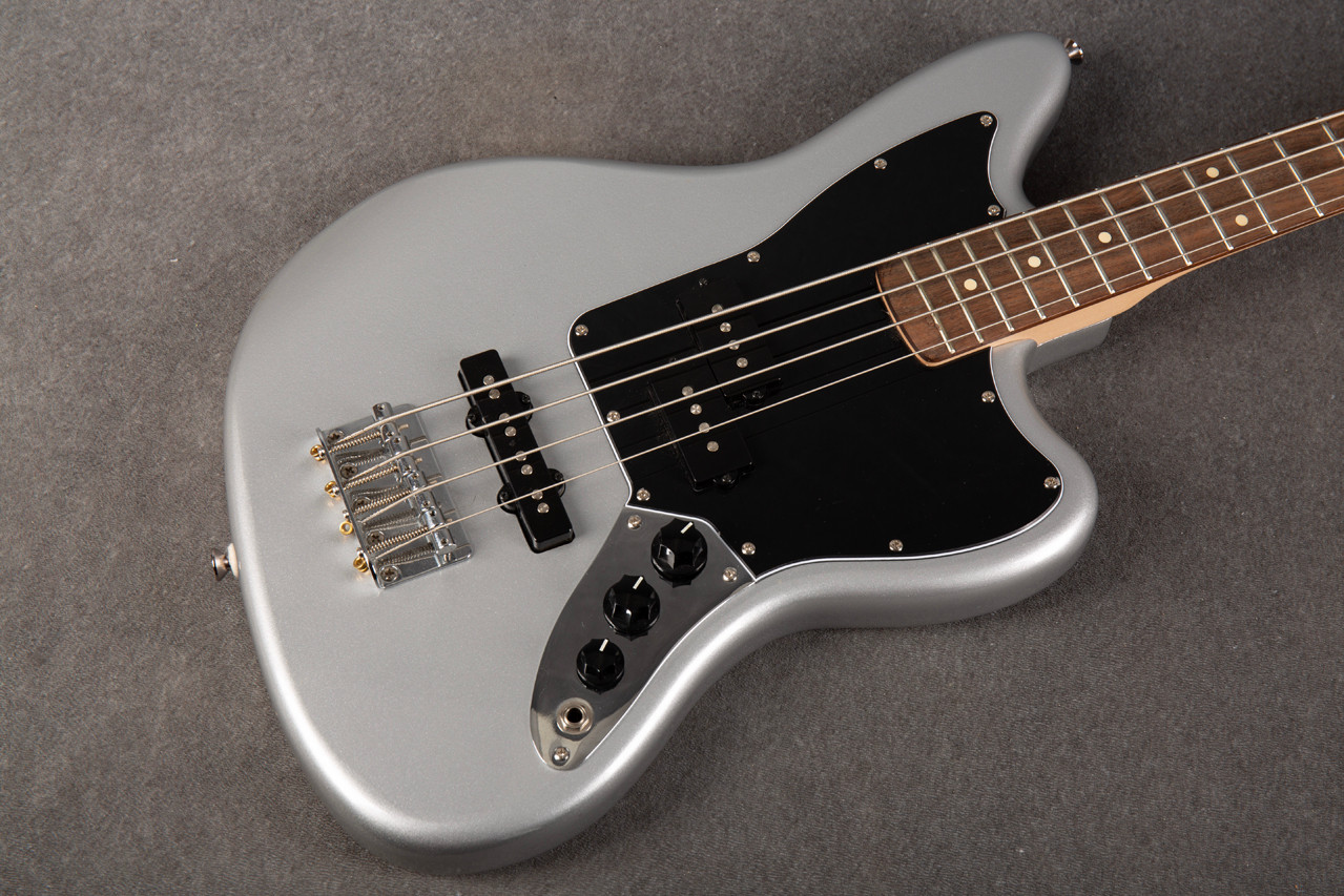 Squier Vintage Modified Jaguar Bass Special SS Silver 2nd Hand