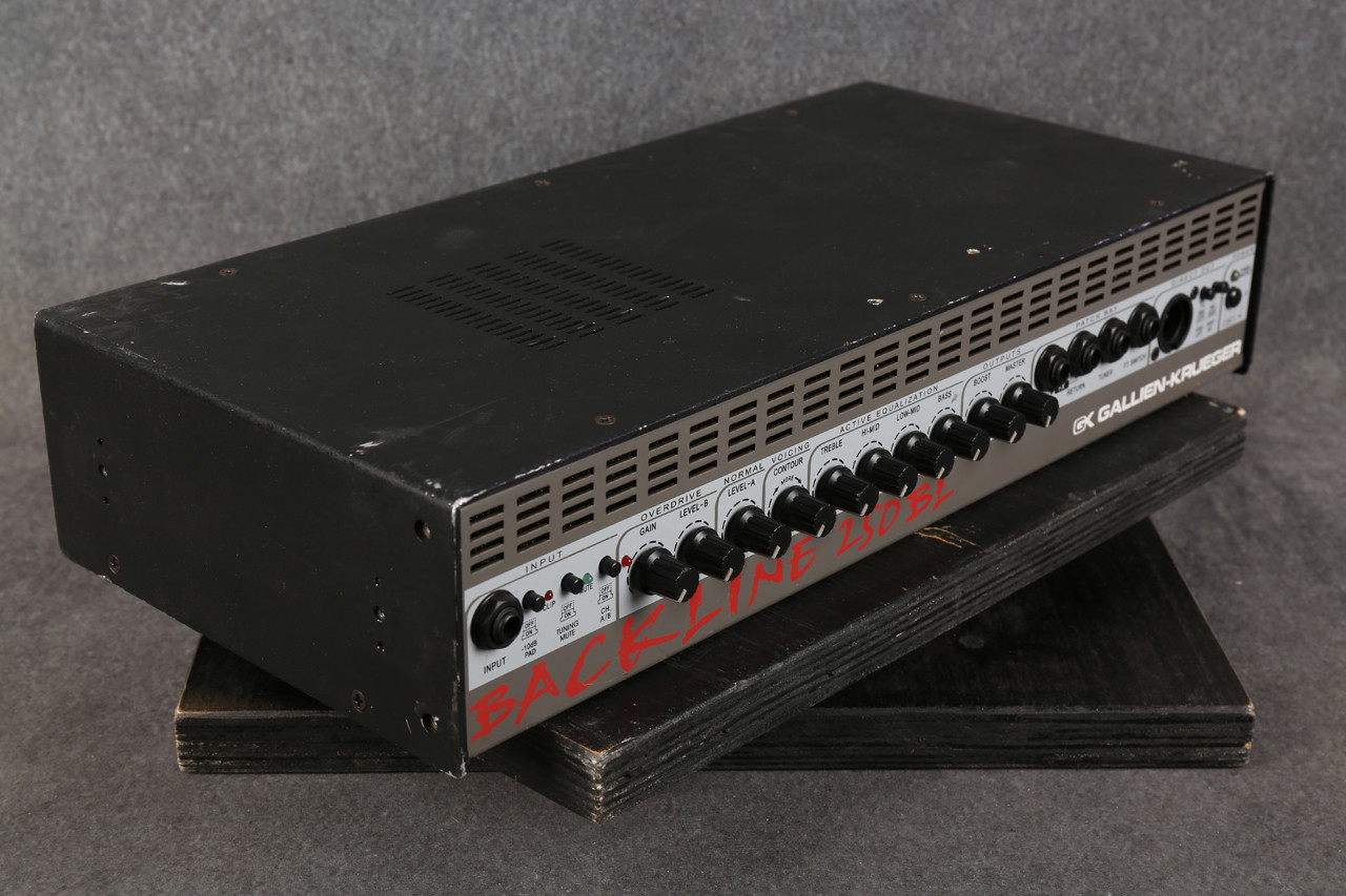 Gallien Krueger Backline 250BL Solid State Bass Amp Head 2nd Hand