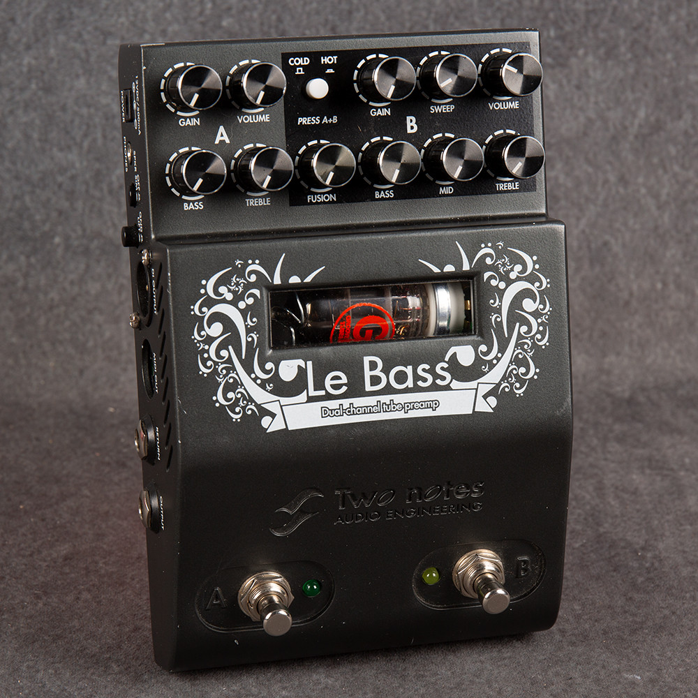 Two Notes Le Bass Tube Preamp Pedal 2nd Hand Rich Tone Music