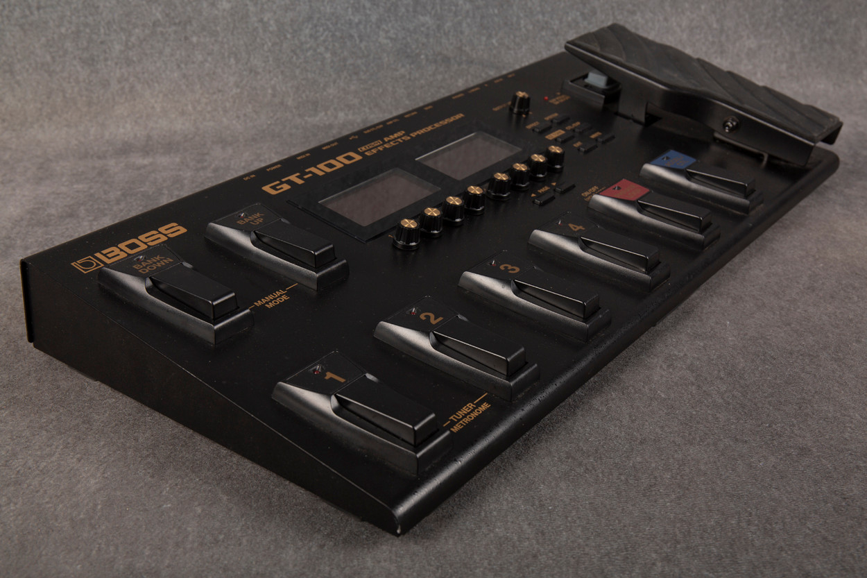 【美品】BOSS/GT-100 COSMAmp EffectsProcessor BOSS GT-100 Multi-Effects Guitar Effect Pedal COSM AMP EFFECTS