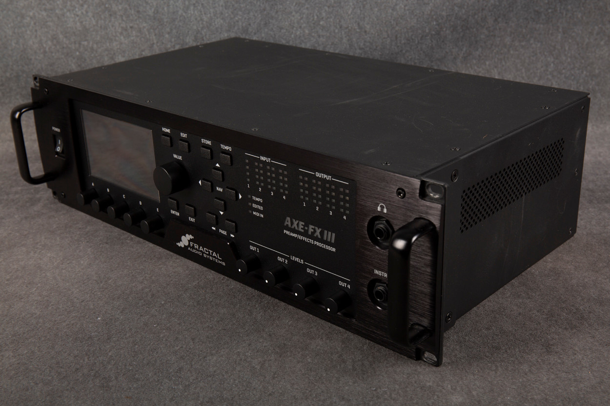 fractal audio system AXE FX3 mark2 Fractal Audio Axe-Fx III review
