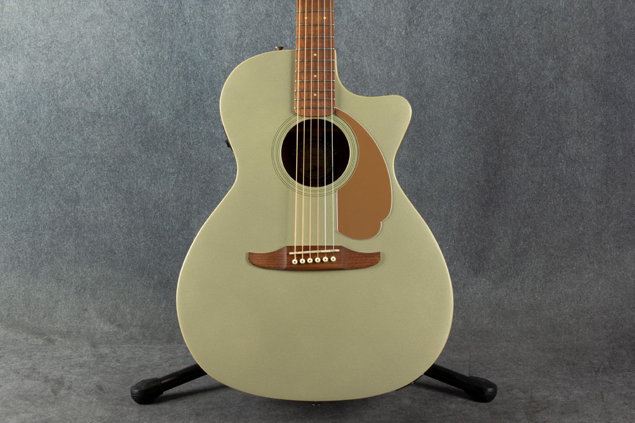Fender Newporter Player Champagne 中古美品 アコギ エレアコ 【公式 