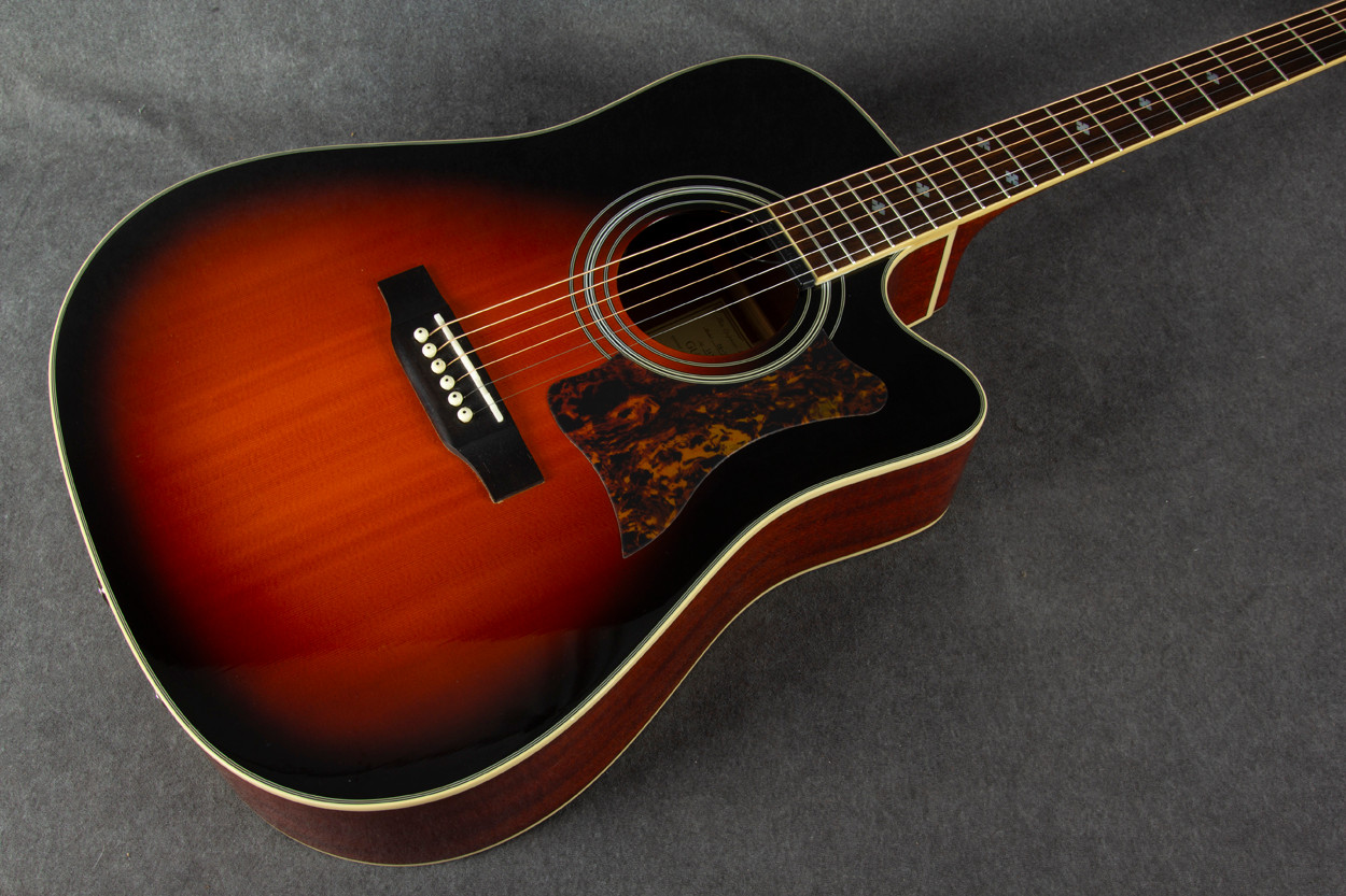 【生産終了オール単板】Epiphone Masterbilt DR-500MCE Epiphone Masterbilt DR-500MCE Electro Acoustic Vintage Sunburst