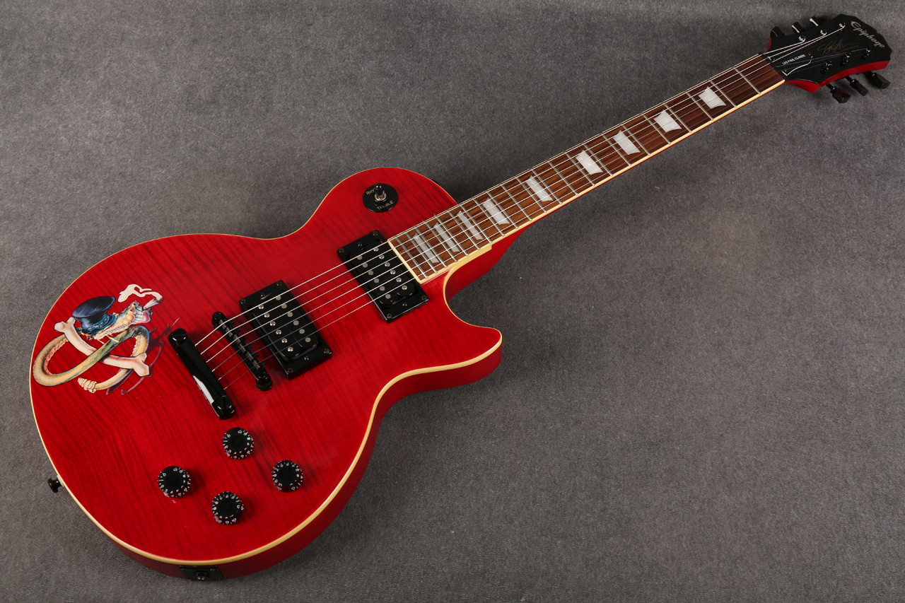 Epiphone Slash Signature 'Snakepit' Les Paul Trans Red 2nd