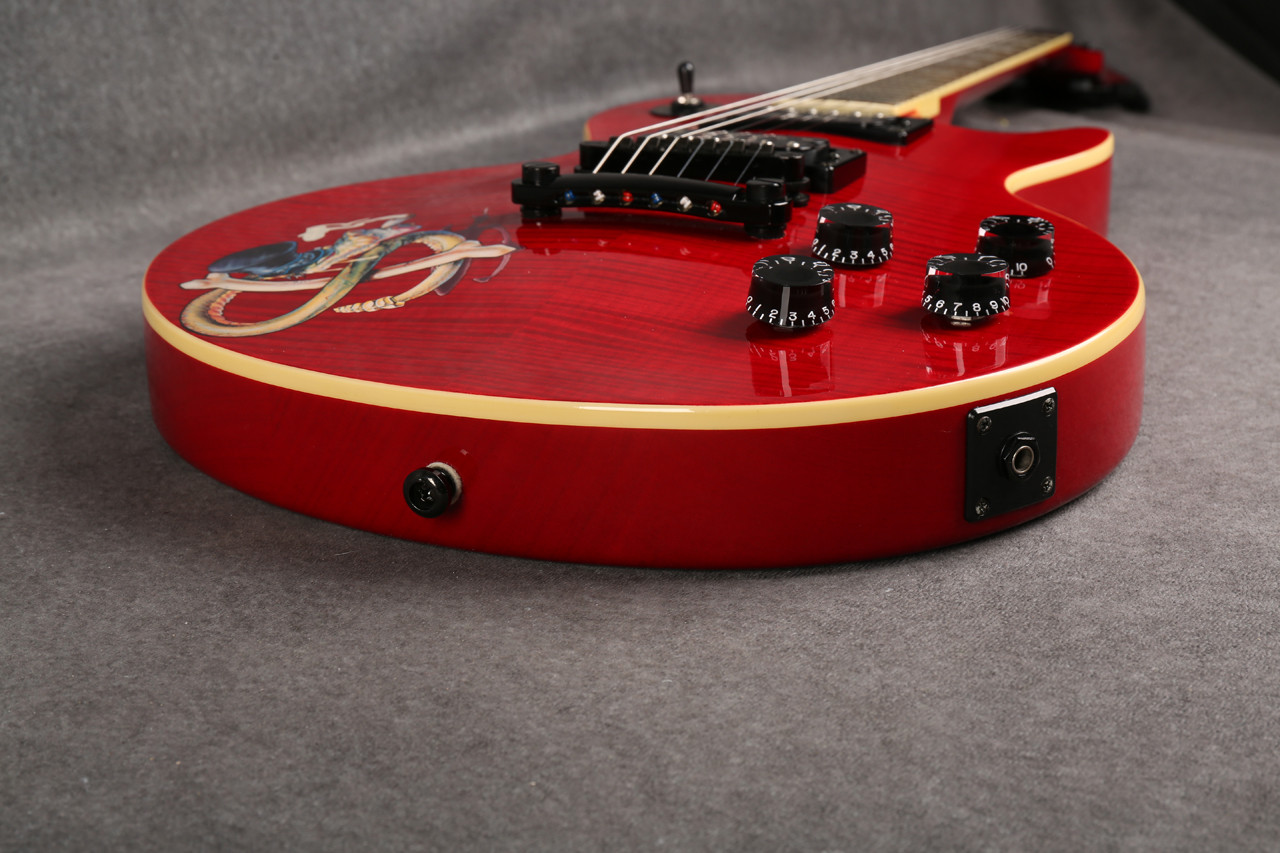 Epiphone Slash Signature 'Snakepit' Les Paul Trans Red 2nd Hand