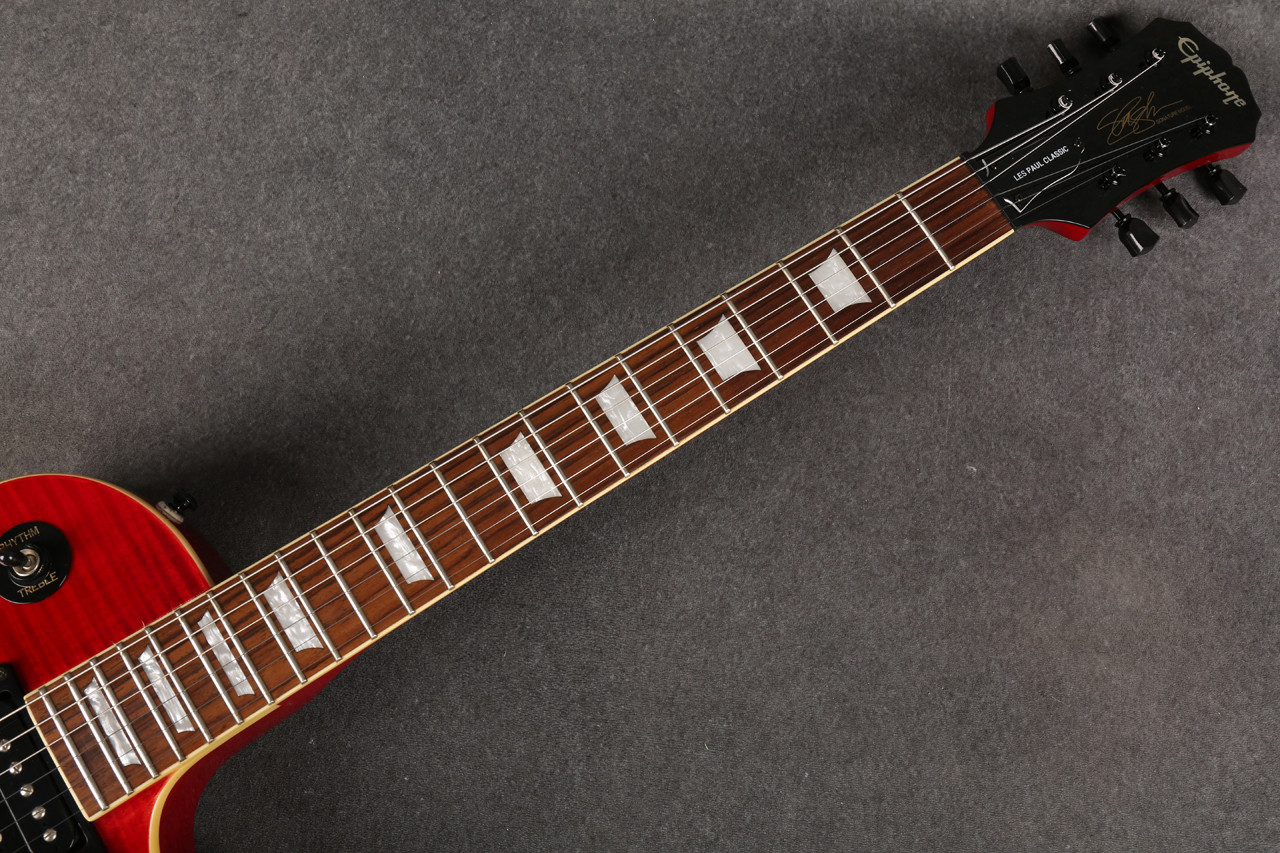 Epiphone Slash Signature 'Snakepit' Les Paul Trans Red 2nd Hand
