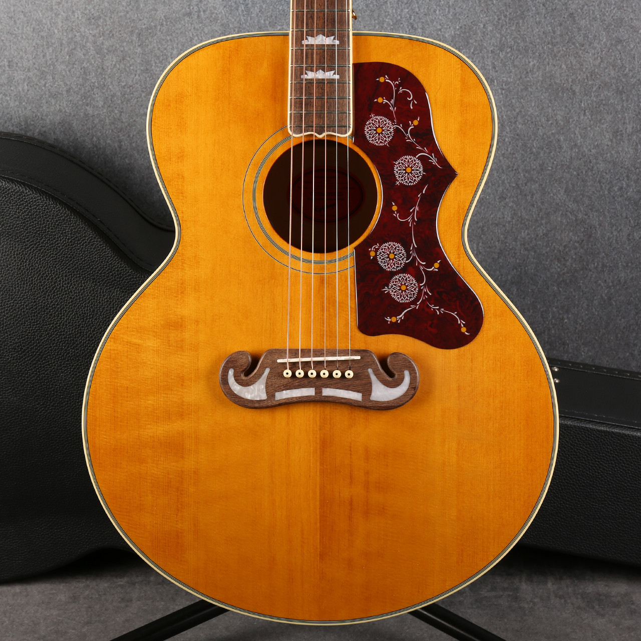Epiphone Insp.by Gibson J-200★純正ソフトケース付 Epiphone Inspired By Gibson J-200 Aged Antique Natural Gloss 2nd
