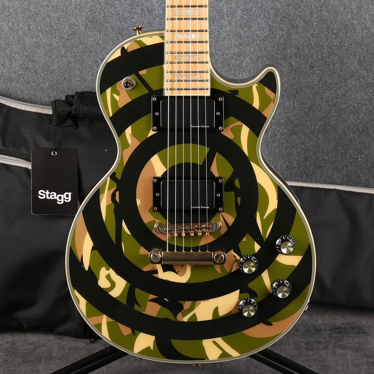 Epiphone Zakk Wylde Les Paul Custom Camo Bullseye 2nd Hand | Rich