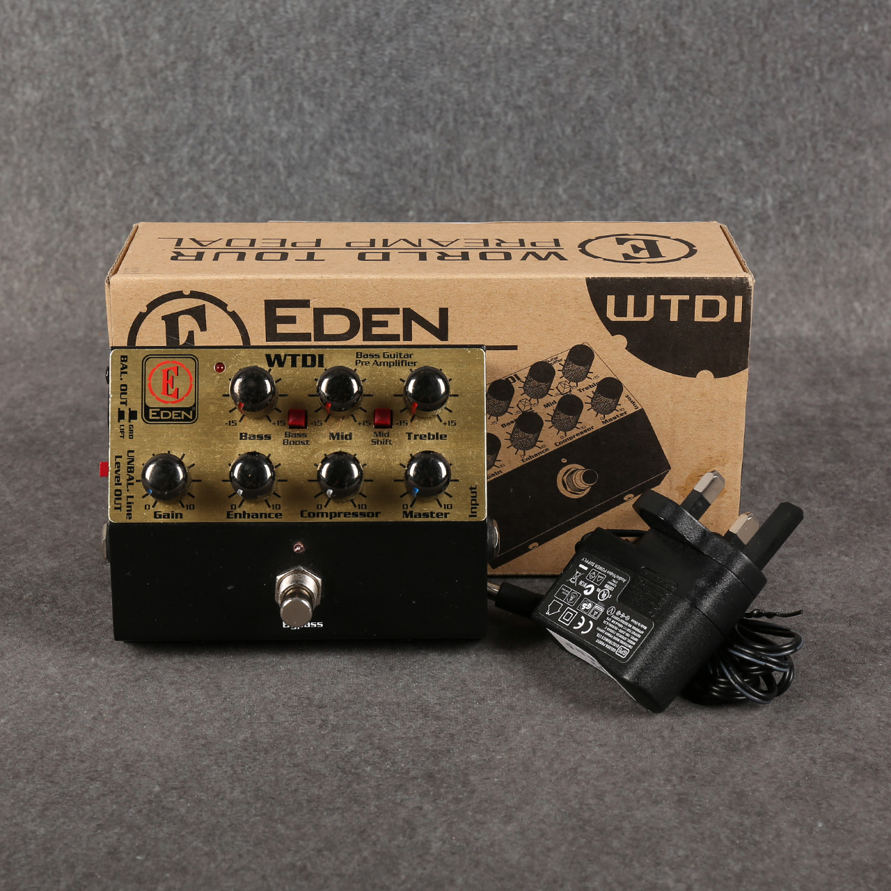 USED】EDEN WTDI 中古】EDEN / WTDI / Bass Preamp + DI Pedal 【SN
