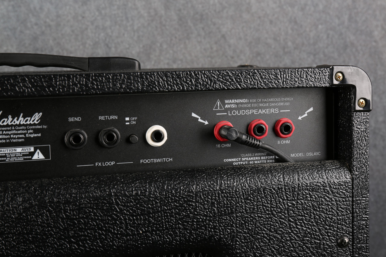 Marshall DSL40C Vintage Celestion G12 2nd Hand Rich Tone Music