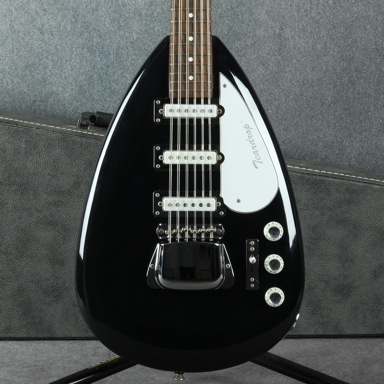 Phantom Guitars Teardrop 12 String Black 2nd Hand | Rich Tone Music