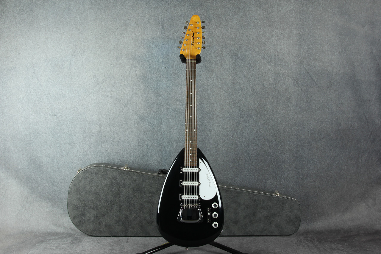 Phantom Guitars Teardrop 12 String Black 2nd Hand | Rich Tone Music