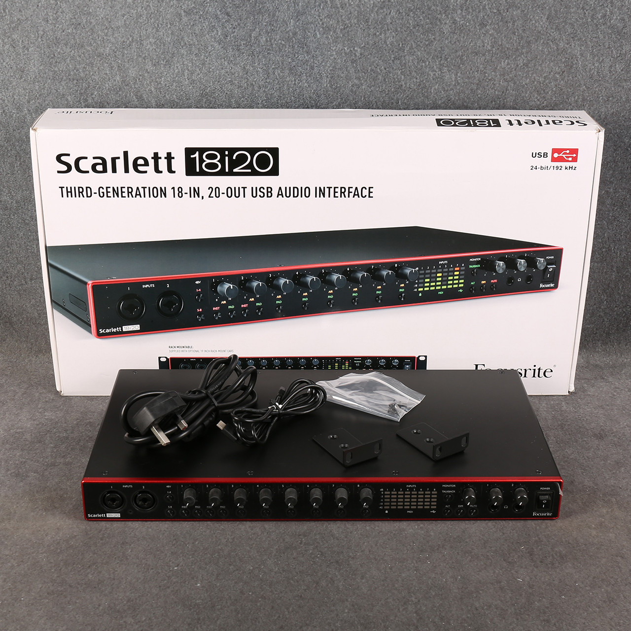 Focusrite Scarlett 18i20 3rd Gen USB Audio Interface 2nd Hand