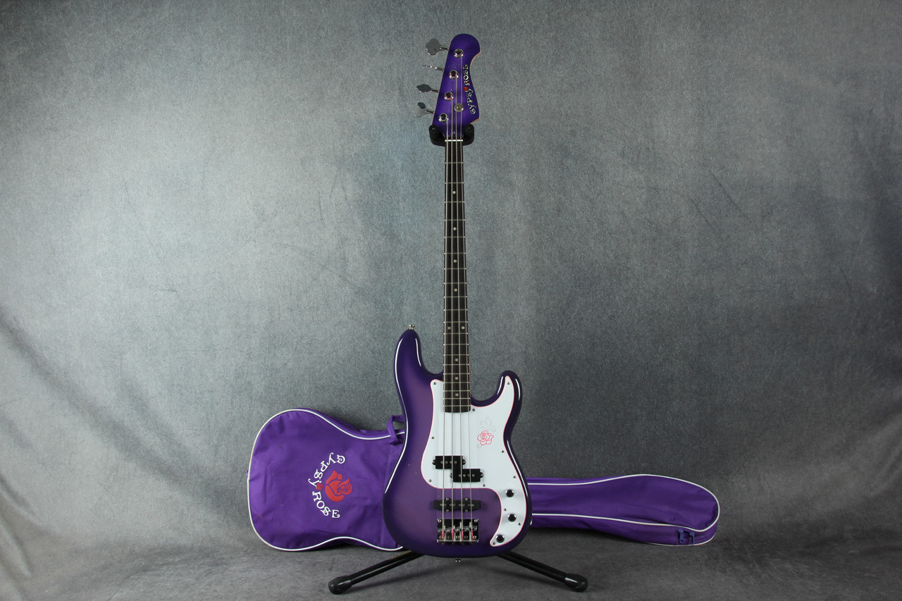 Gypsy Rose Bass Purple Sparkle 2nd Hand | Rich Tone Music