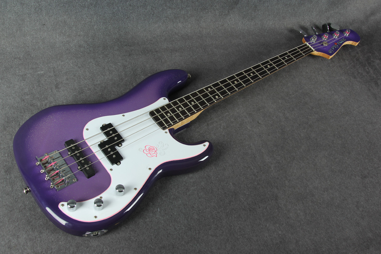 Gypsy Rose Bass Purple Sparkle 2nd Hand | Rich Tone Music