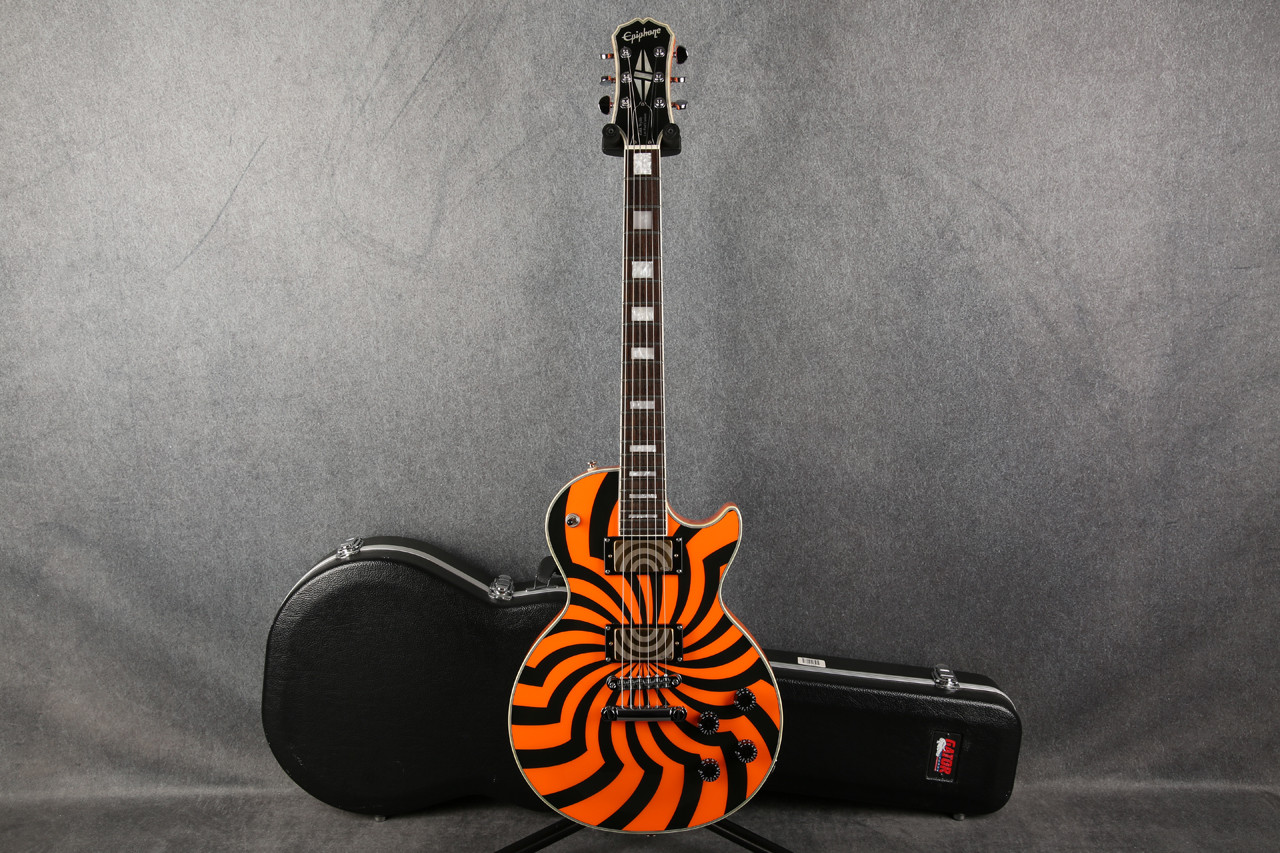Epiphone Zakk Wylde Signature Les Paul Custom Buzzsaw Orange 2nd