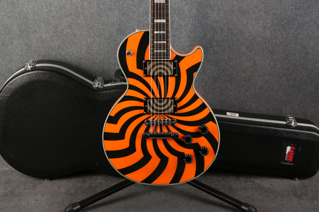 Epiphone Zakk Wylde Signature Les Paul Custom Buzzsaw Orange 2nd