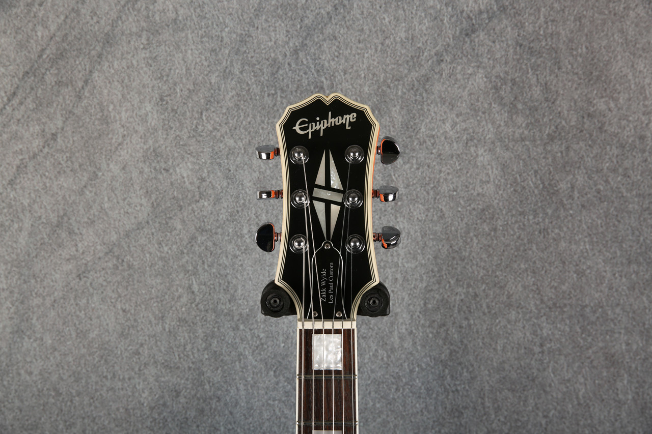 Epiphone Zakk Wylde Signature Les Paul Custom Buzzsaw Orange 2nd
