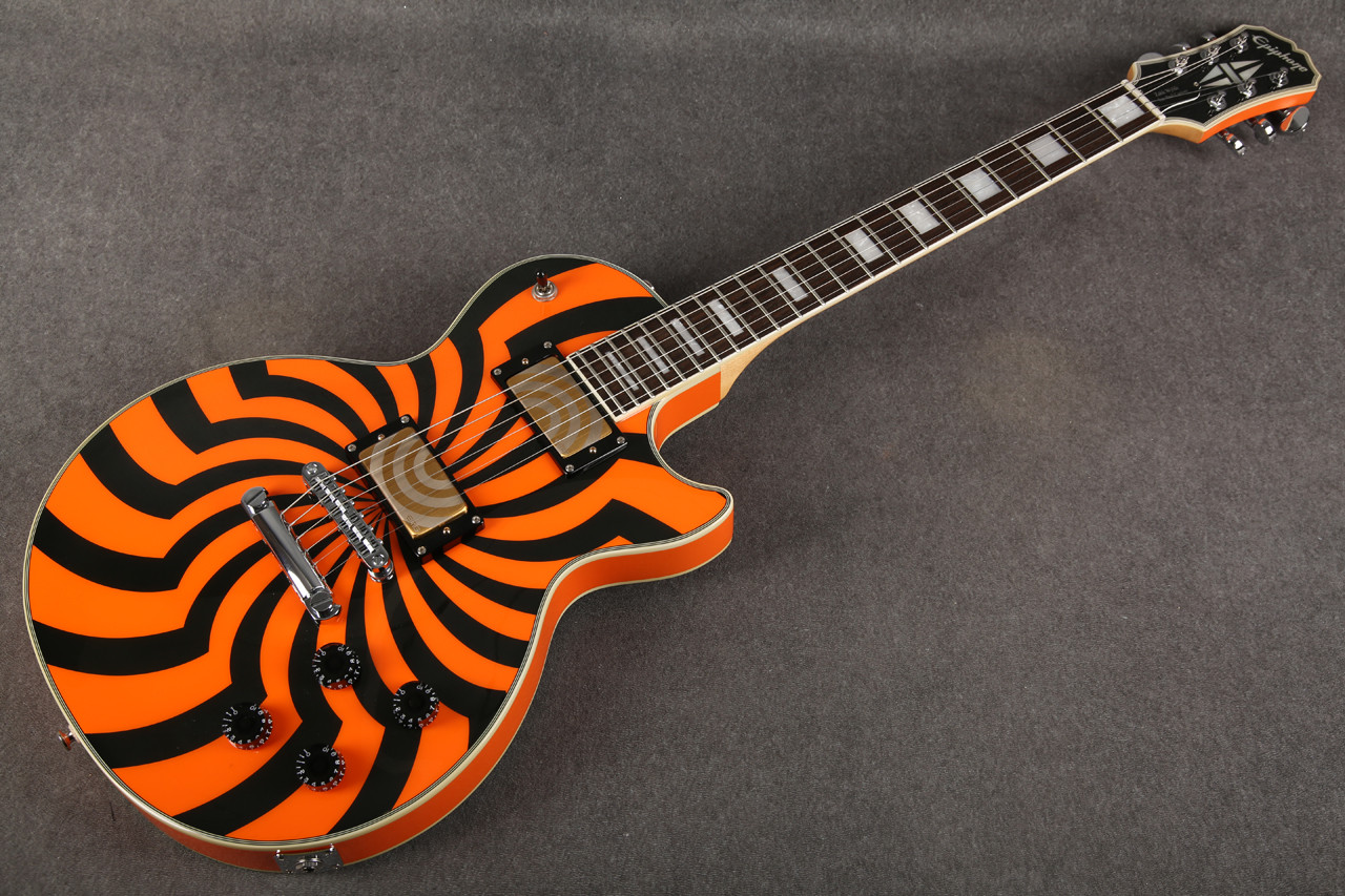 Epiphone Zakk Wylde Signature Les Paul Custom Buzzsaw Orange 2nd