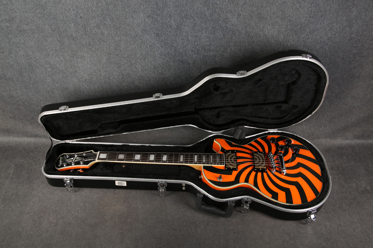 Epiphone Zakk Wylde Signature Les Paul Custom Buzzsaw Orange