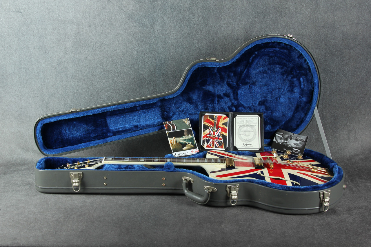 Epiphone Sheraton Union Jack 2nd Hand | Rich Tone Music