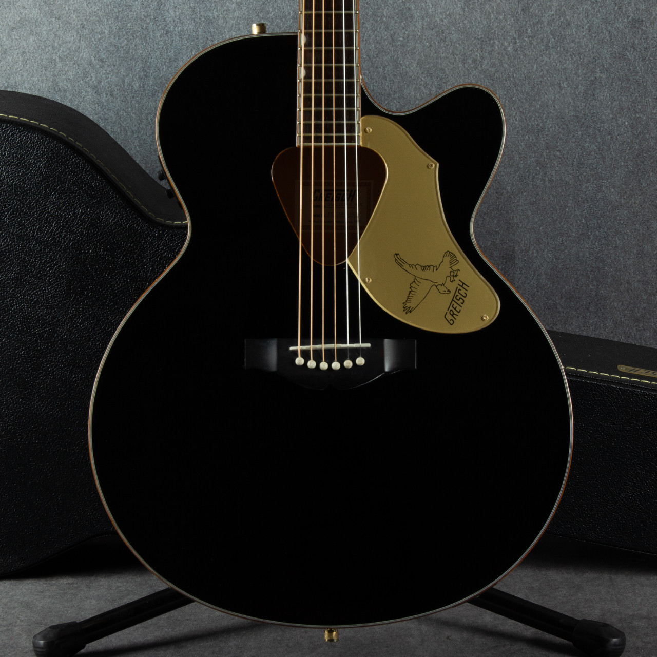 Gretsch G5022CBFE Rancher Falcon Ebony 2nd Hand | Rich Tone Music