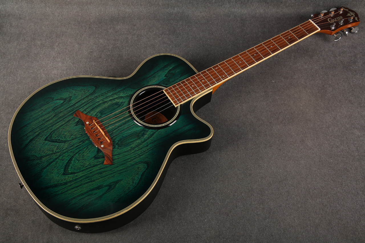 Crafter FX-550EQ Electro Acoustic Green Burst 2nd Hand | Rich Tone