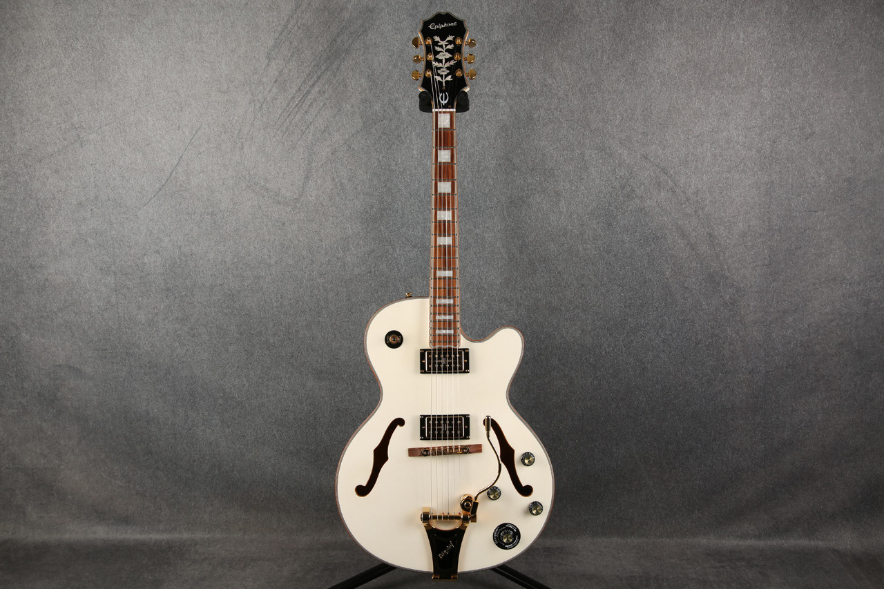 Epiphone Emperor Swingster Royale Pearl White 2nd Hand | Rich Tone
