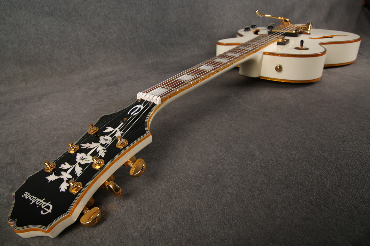 Epiphone Emperor Swingster Royale Pearl White 2nd Hand | Rich Tone