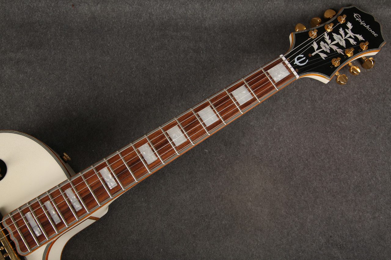Epiphone Emperor Swingster Royale Pearl White 2nd Hand | Rich Tone