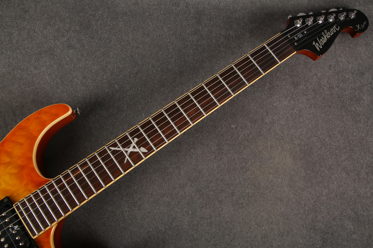 Washburn X Series X-50Q Trans Amber 2nd Hand | Rich Tone Music