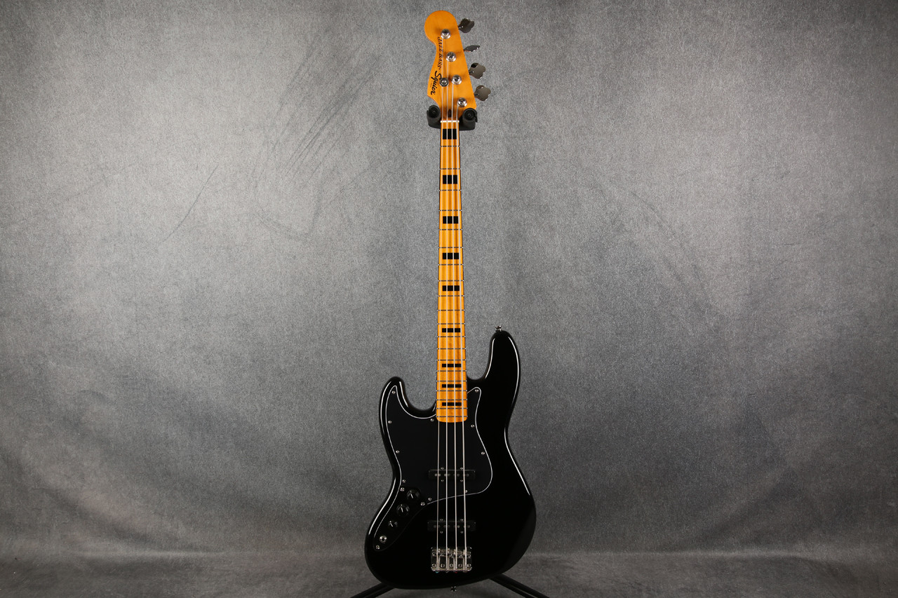 Squier Classic Vibe 70s Jazz Bass Left Handed Black 2nd Hand
