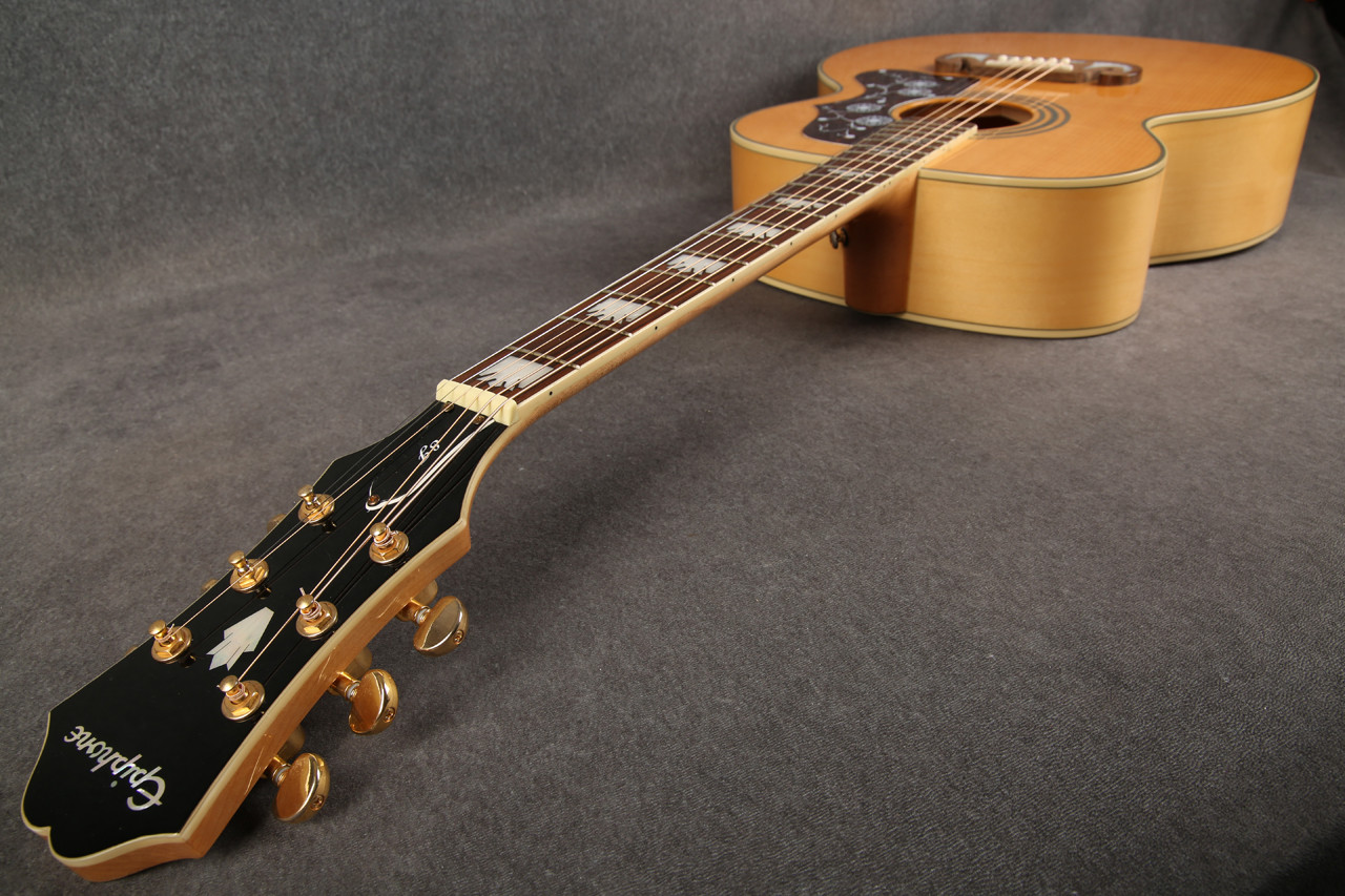 Epiphone EJ-200/N Jumbo Acoustic Natural 2nd Hand | Rich Tone Music