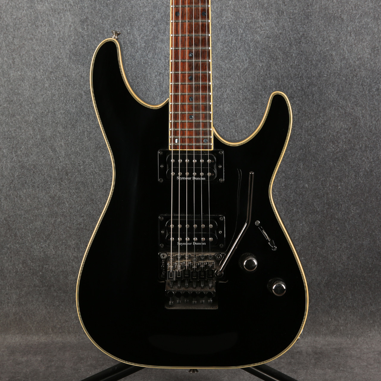 Schecter Diamond Series Blackjack C-1 FR Black 2nd Hand | Rich
