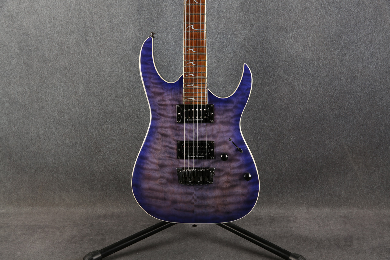 Ibanez RGA72QM-TLB (2010) Seymour Duncans Trans Lavender Burst 2nd 