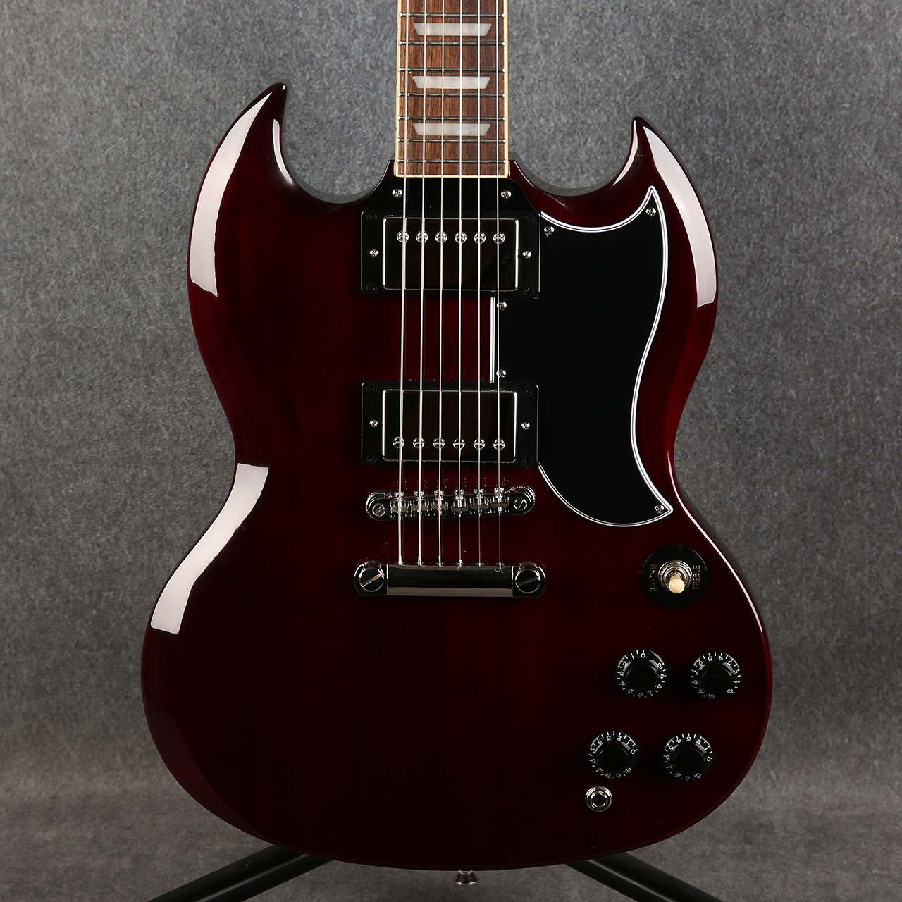 Epiphone SG Standard 60s UK Exclusive Dark Wine Red 2nd Hand
