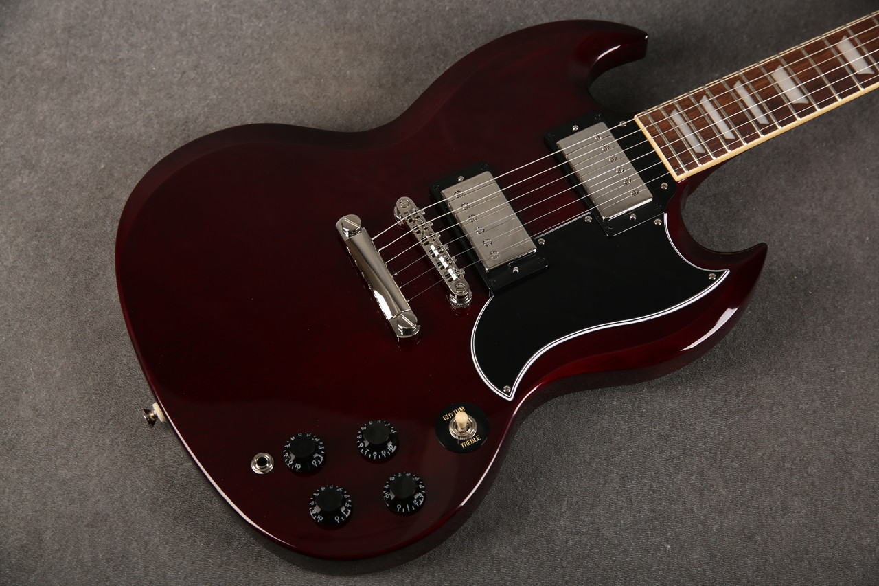 Epiphone SG Standard 60s UK Exclusive Dark Wine Red 2nd Hand
