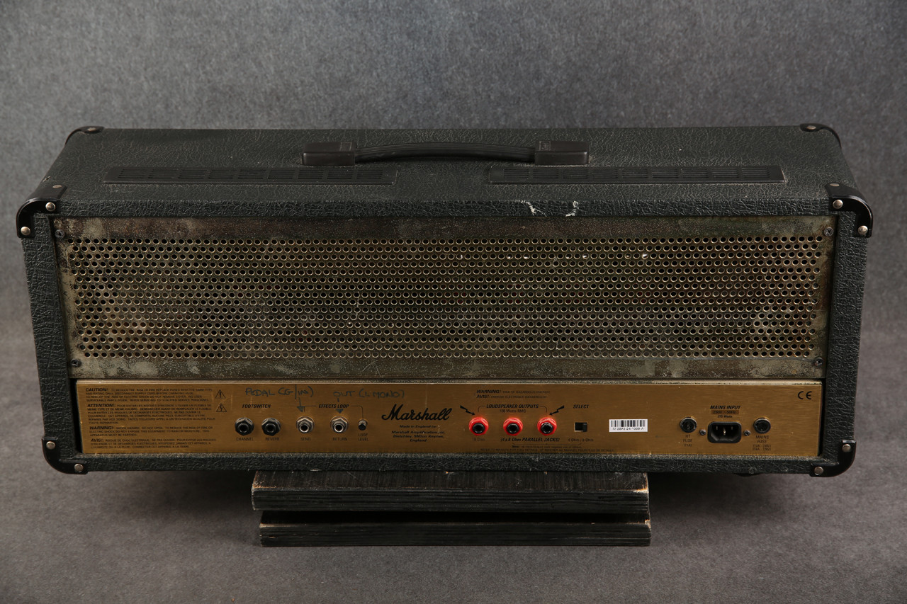 Marshall JCM2000 DSL100 Valve Amp Head UK Made 2nd Hand | Rich 