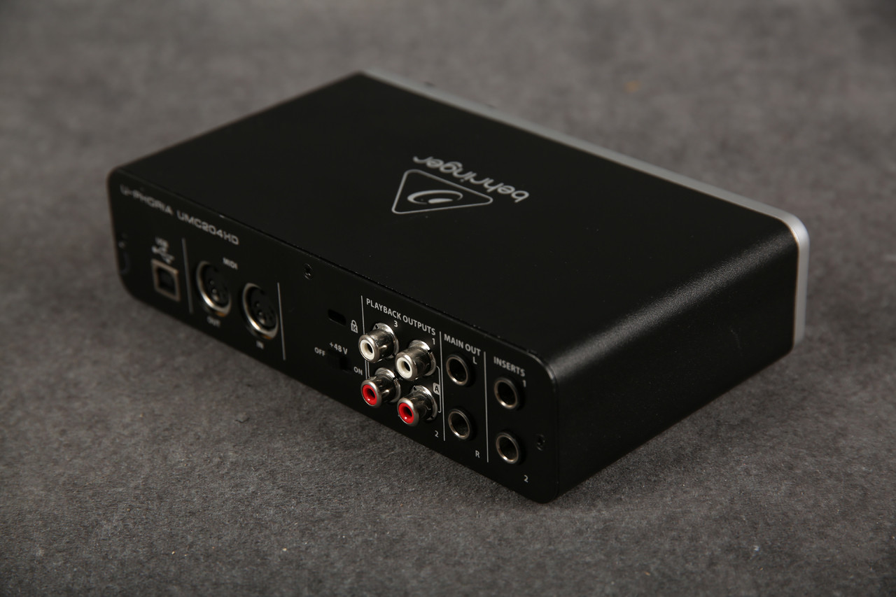 Behringer U-Phoria UMC204HD USB Audio Interface 2nd Hand | Rich