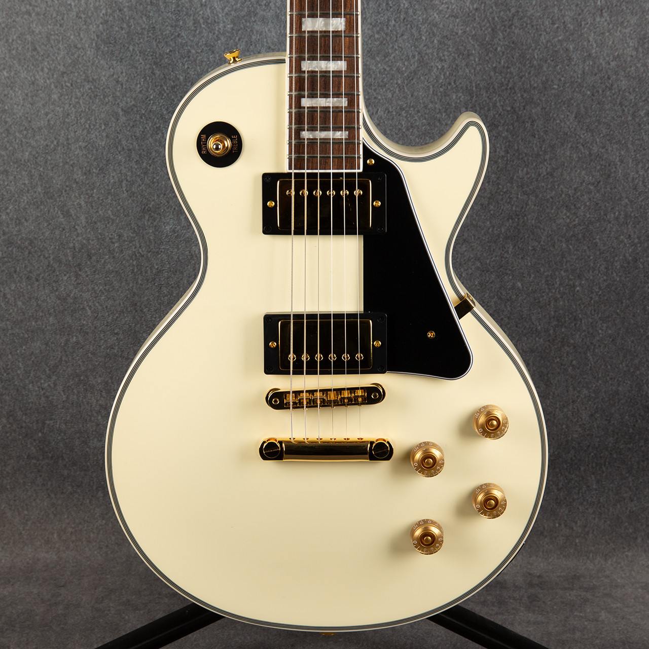 Burny by Fernandes RLC-55-RR Arctic White 2nd Hand | Rich Tone Music