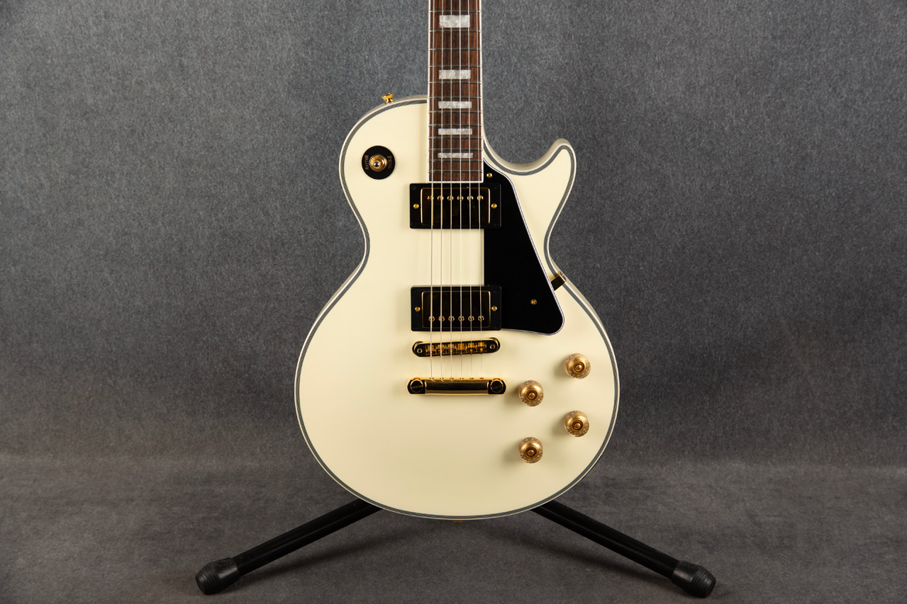 Burny by Fernandes RLC-55-RR Arctic White 2nd Hand | Rich Tone Music