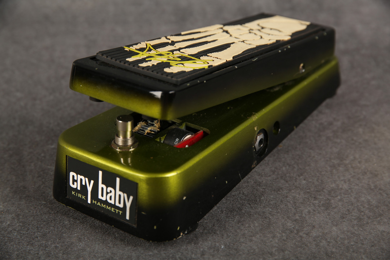Jim Dunlop KH95 Kirk Hammett Signature Cry Baby Wah Pedal 2nd Hand