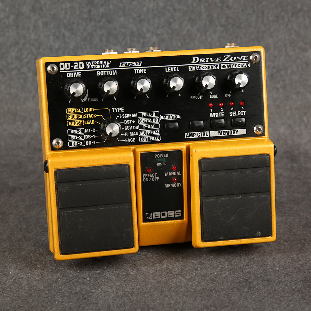 BOSS OD-20 ドライブエフェクター Boss OD-20 | Sweetwater