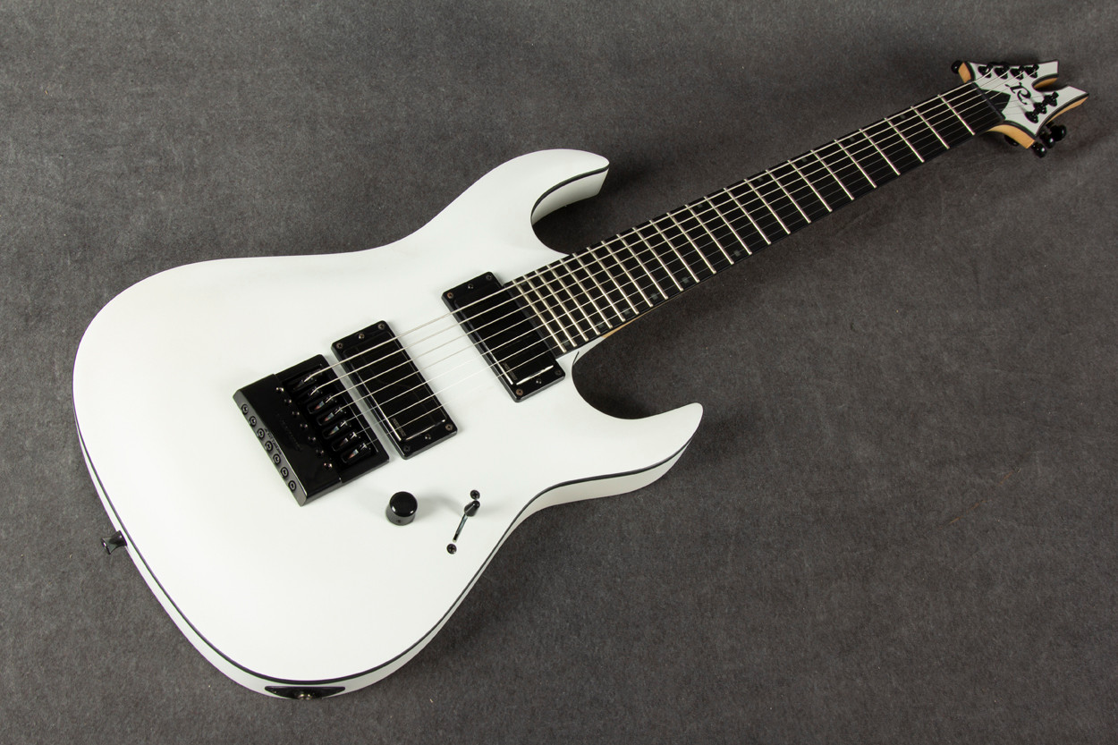 BC Rich Andy James Signature Assassin 7 Satin White 2nd Hand