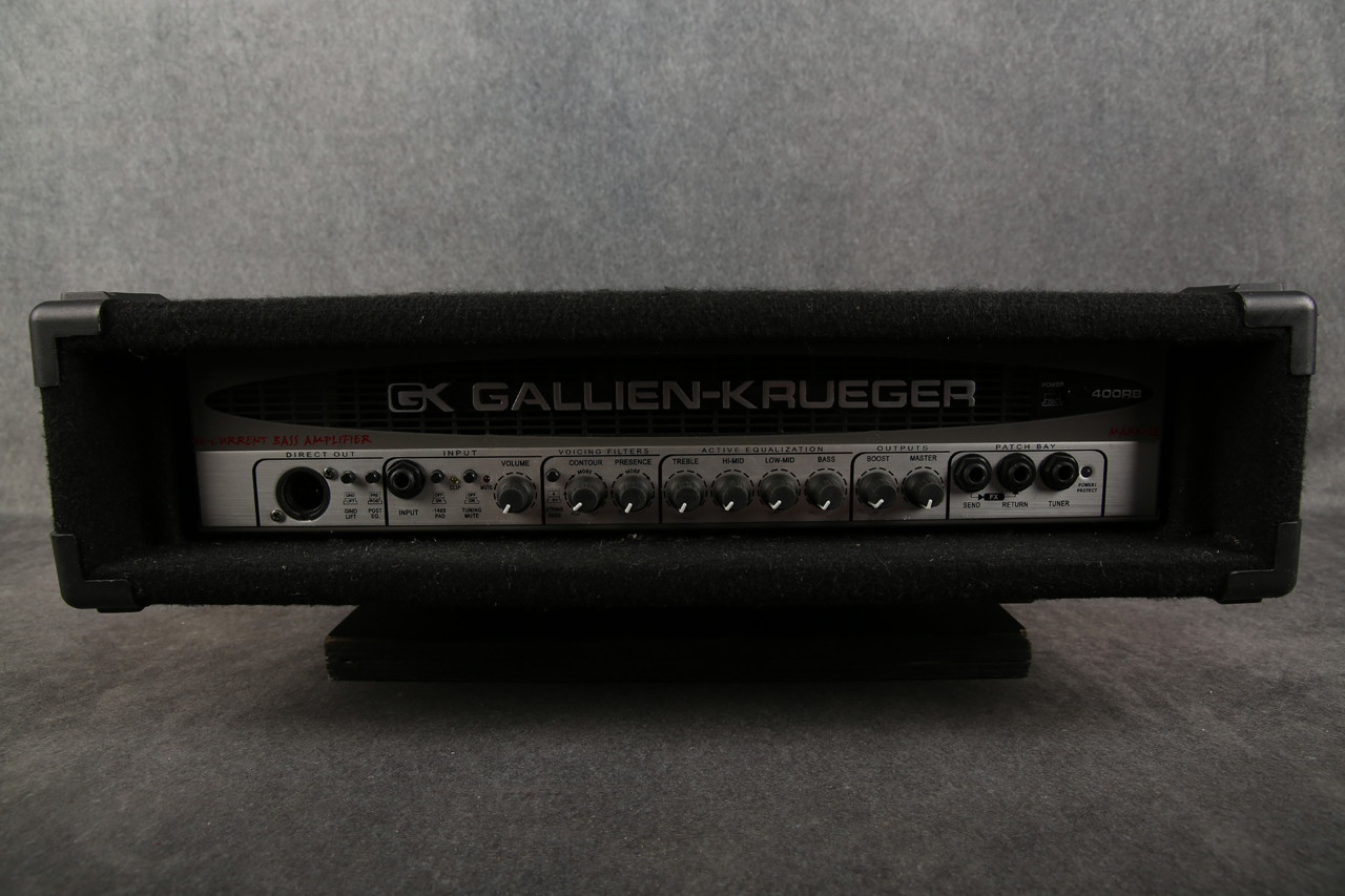 Gallien Krueger 400RB Mk IV Bass Amp Head 2nd Hand | Rich Tone Music