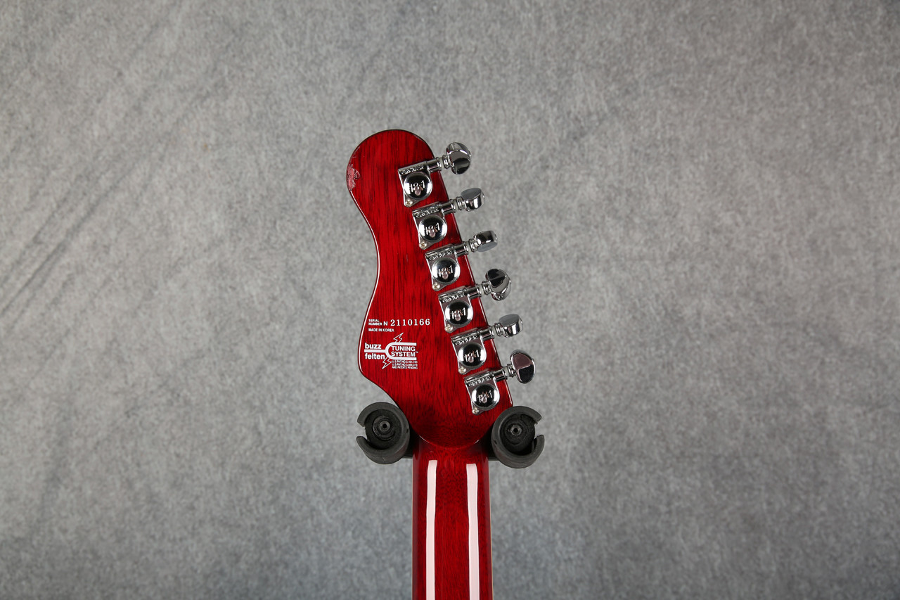 Washburn X50 Pro Seymour Duncan Pickups Quilted Wine Burst 2nd