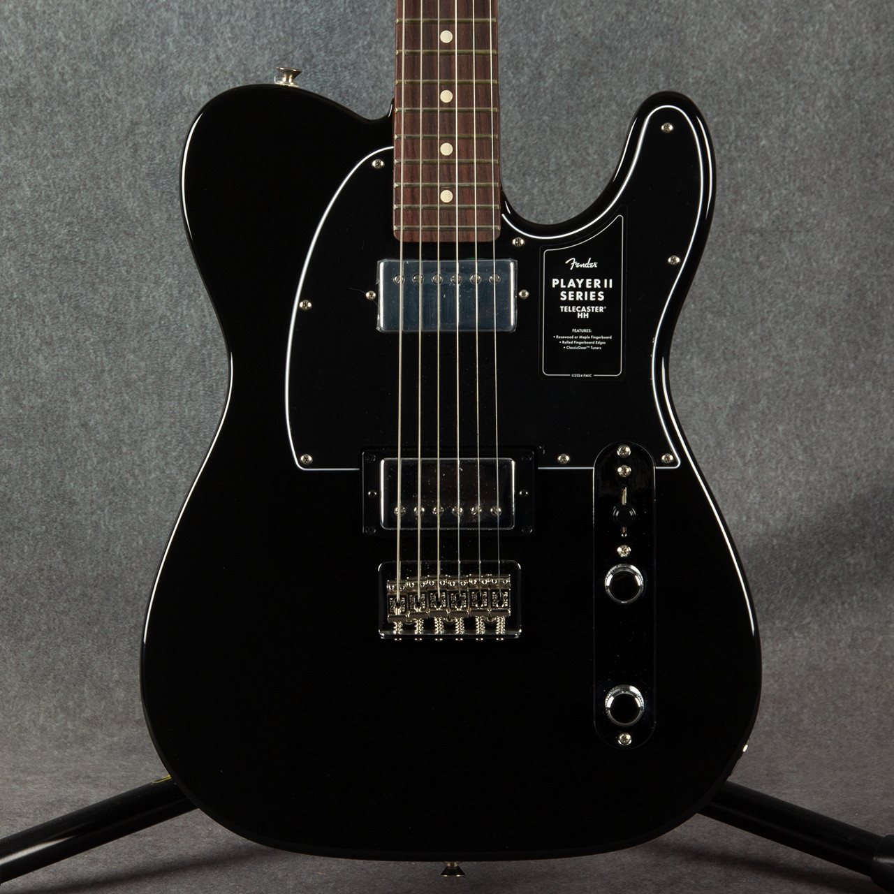 Fender Player II Telecaster HH Black Ex Demo | Rich Tone Music