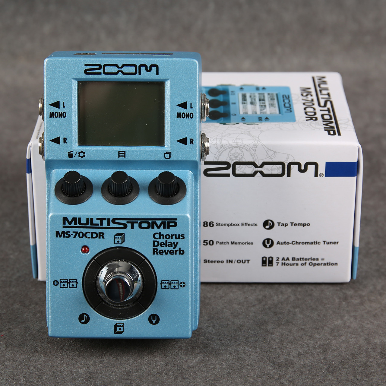 ZOOM MS-70CDR+◇中古美品マルチストンプエフェクター 中古】ZOOM / MS