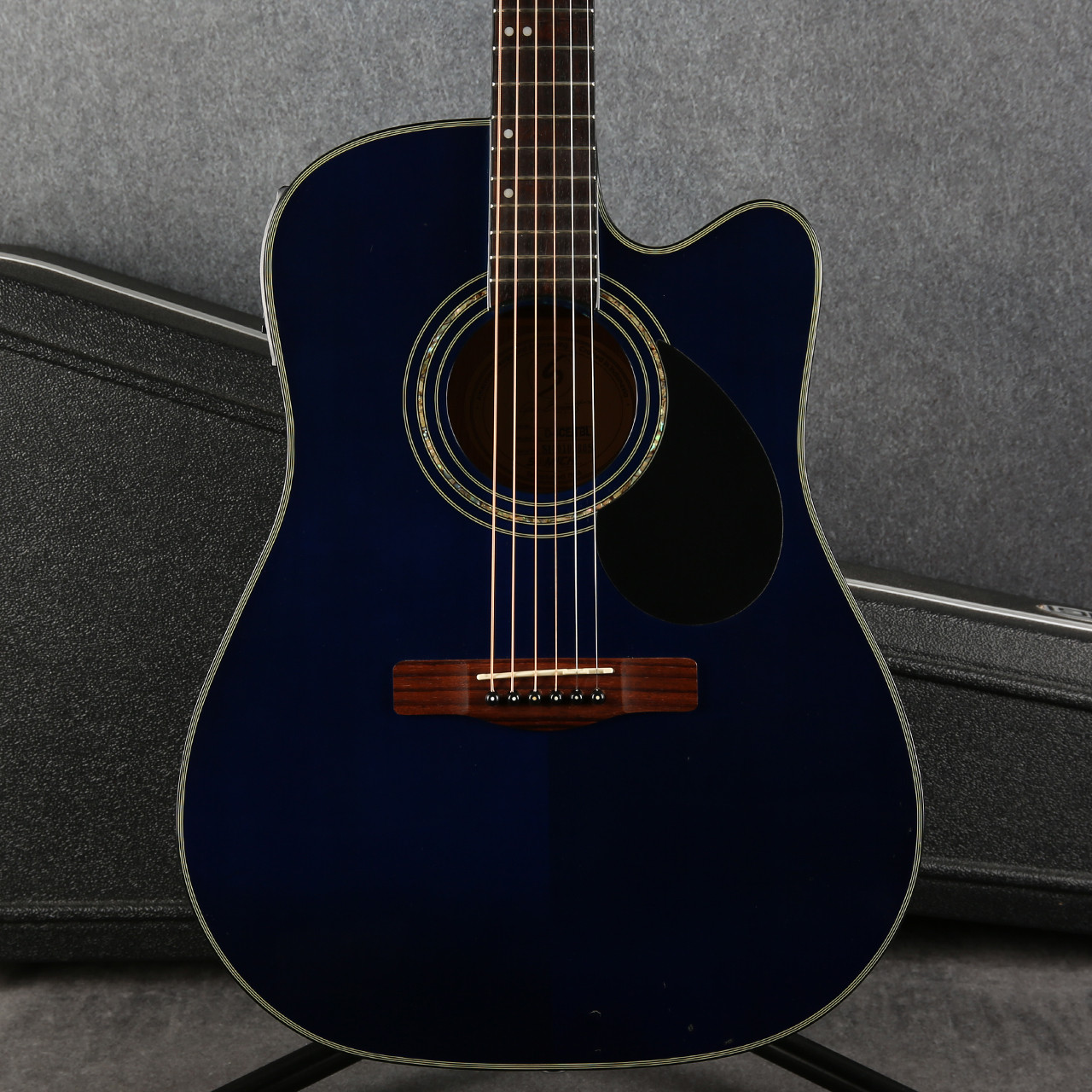 Samick Greg Bennett Design D-4CE Electro Acoustic Trans Blue 2nd