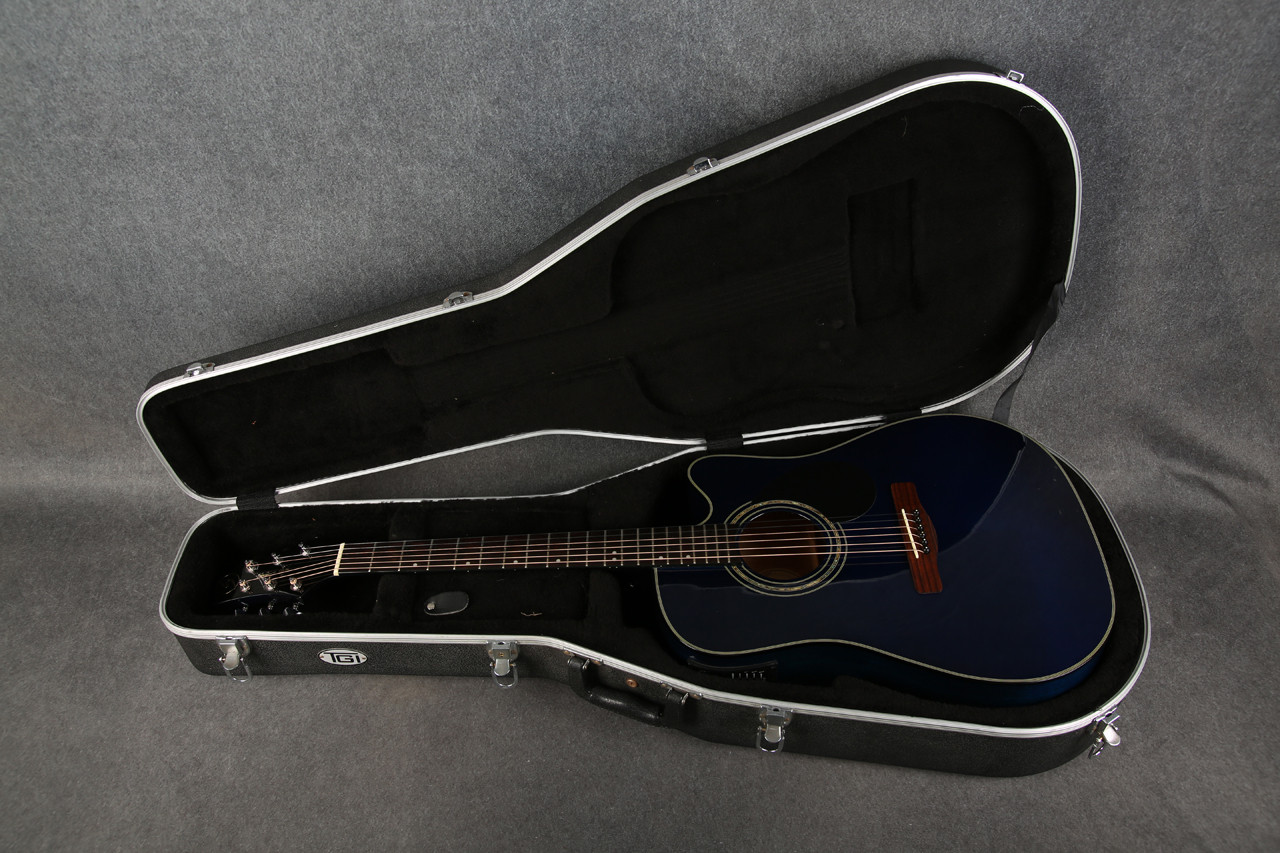 Samick Greg Bennett Design D-4CE Electro Acoustic Trans Blue 2nd